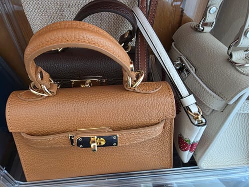 Customer photo review of The Kate Bag