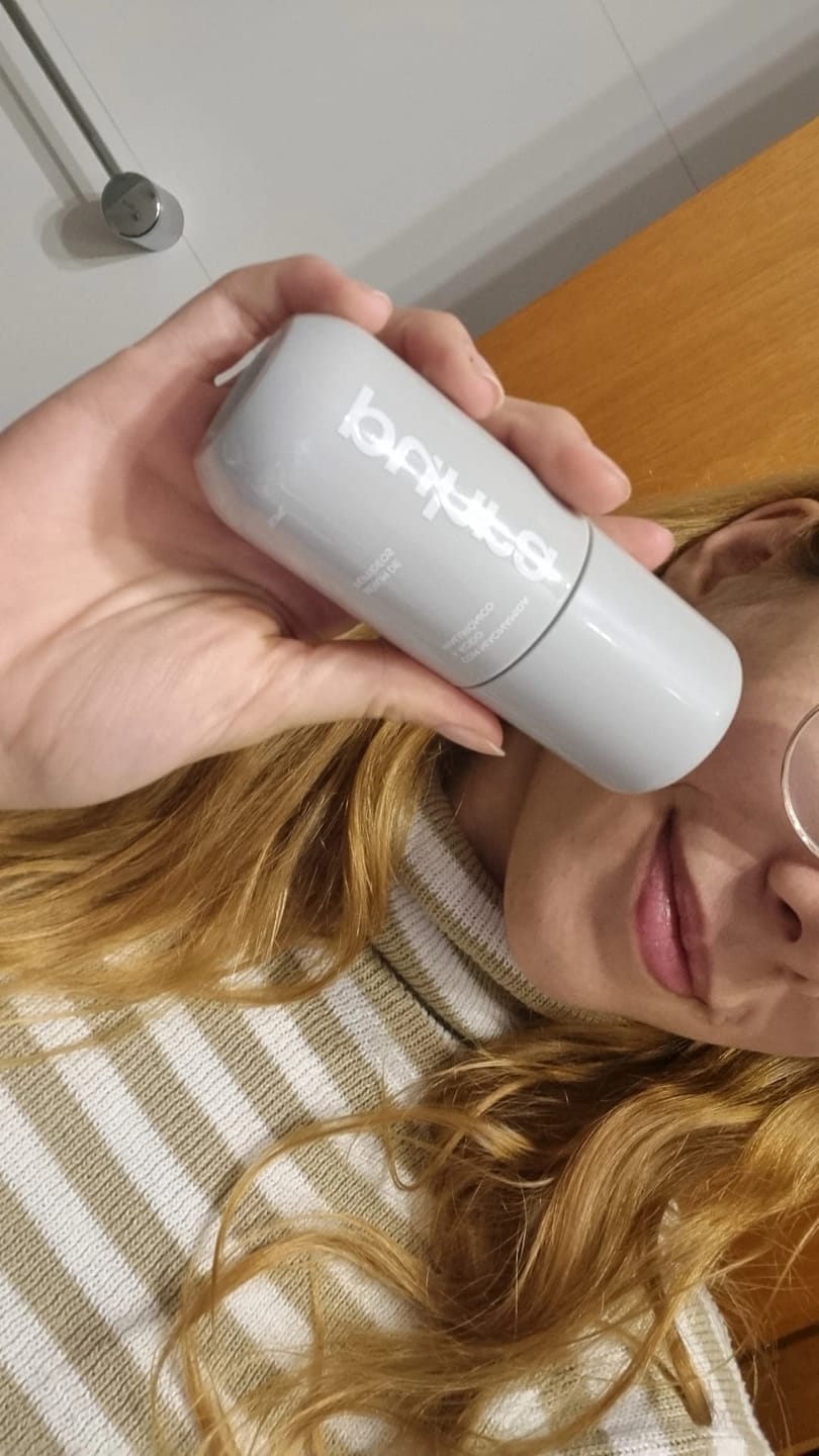 Customer photo review of SERUM DE PEPTÍDEOS