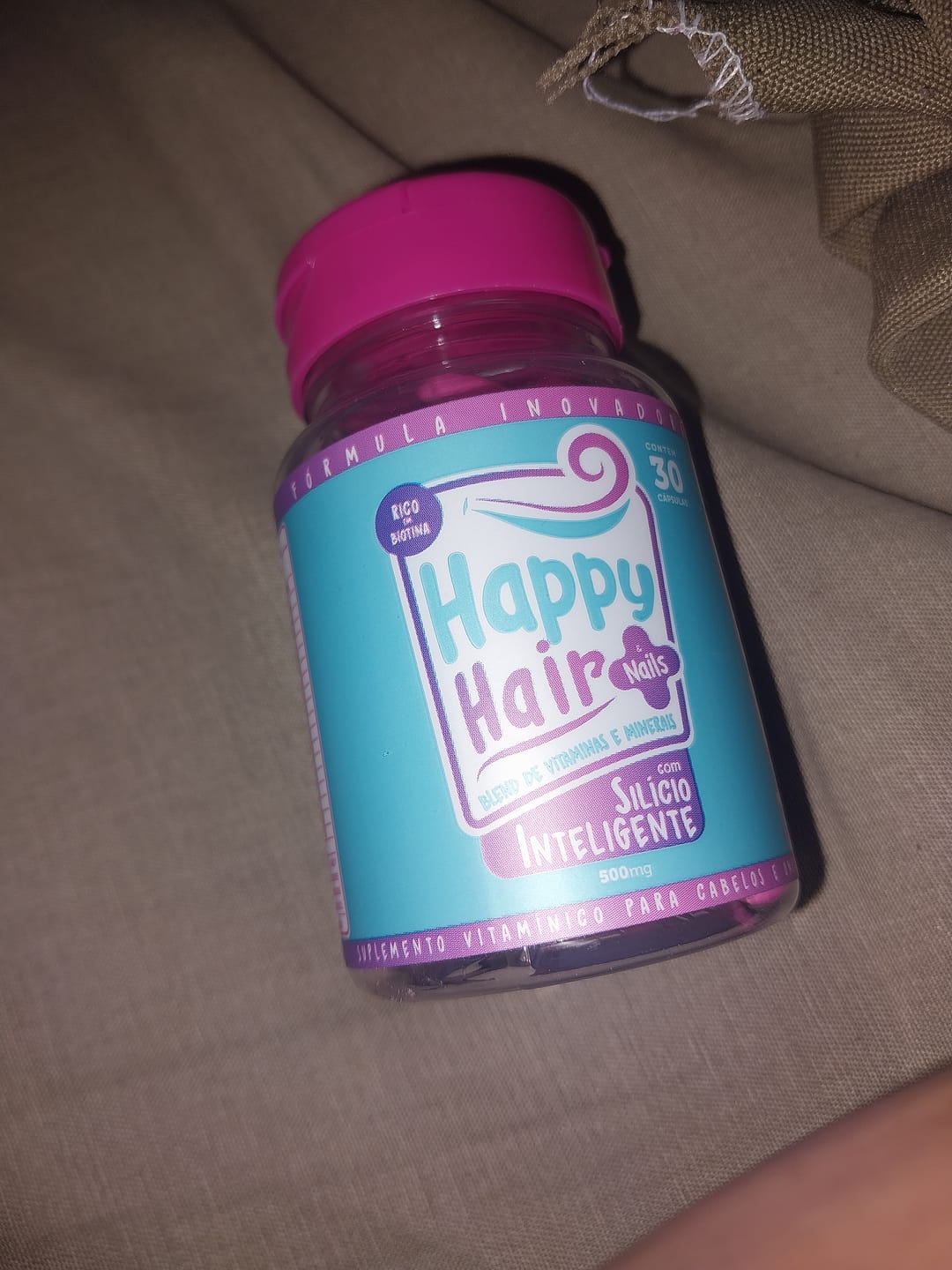Customer photo review of Happy Hair 3 Potes