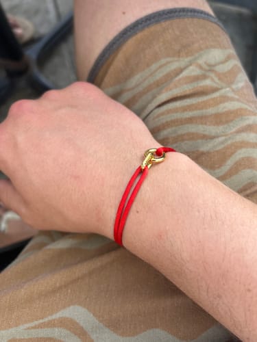 Customer photo review of Element Bracelet - Gold