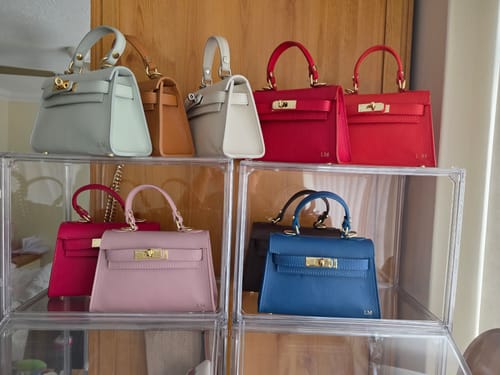 Customer photo review of The Kate Bag