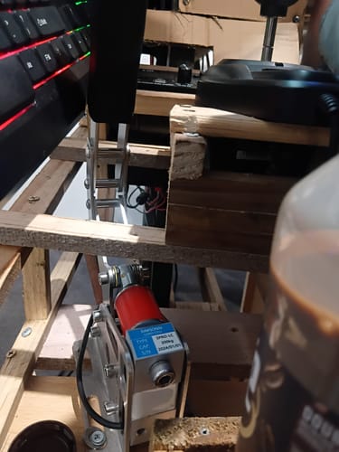 Customer photo review of Simsonn Racing Simulator Pressure Handbrake