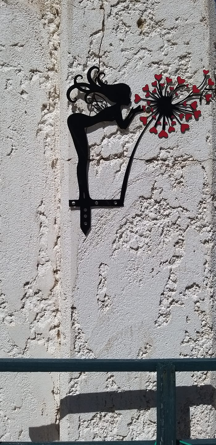 Customer photo review of Décoration Murale Extérieure "Les Pissenlits de l'Amour"