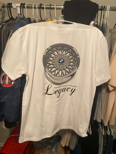 Customer photo review of LEGACY WHEEL OVERSIZED BOX TEE