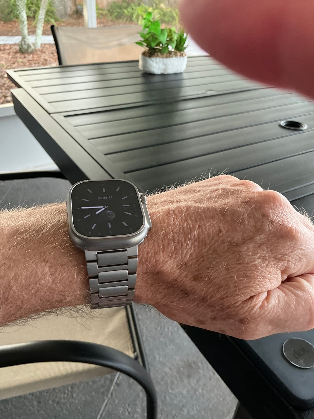 Customer photo review of Titanium Bracelet Pro