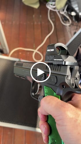 Customer video review of CZ Shadow 2 | Dovetail Red Dot Optic Mount