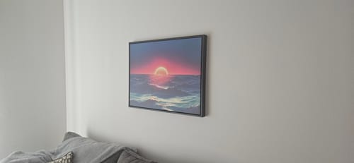 Customer photo review of Vivid Ocean Sunset