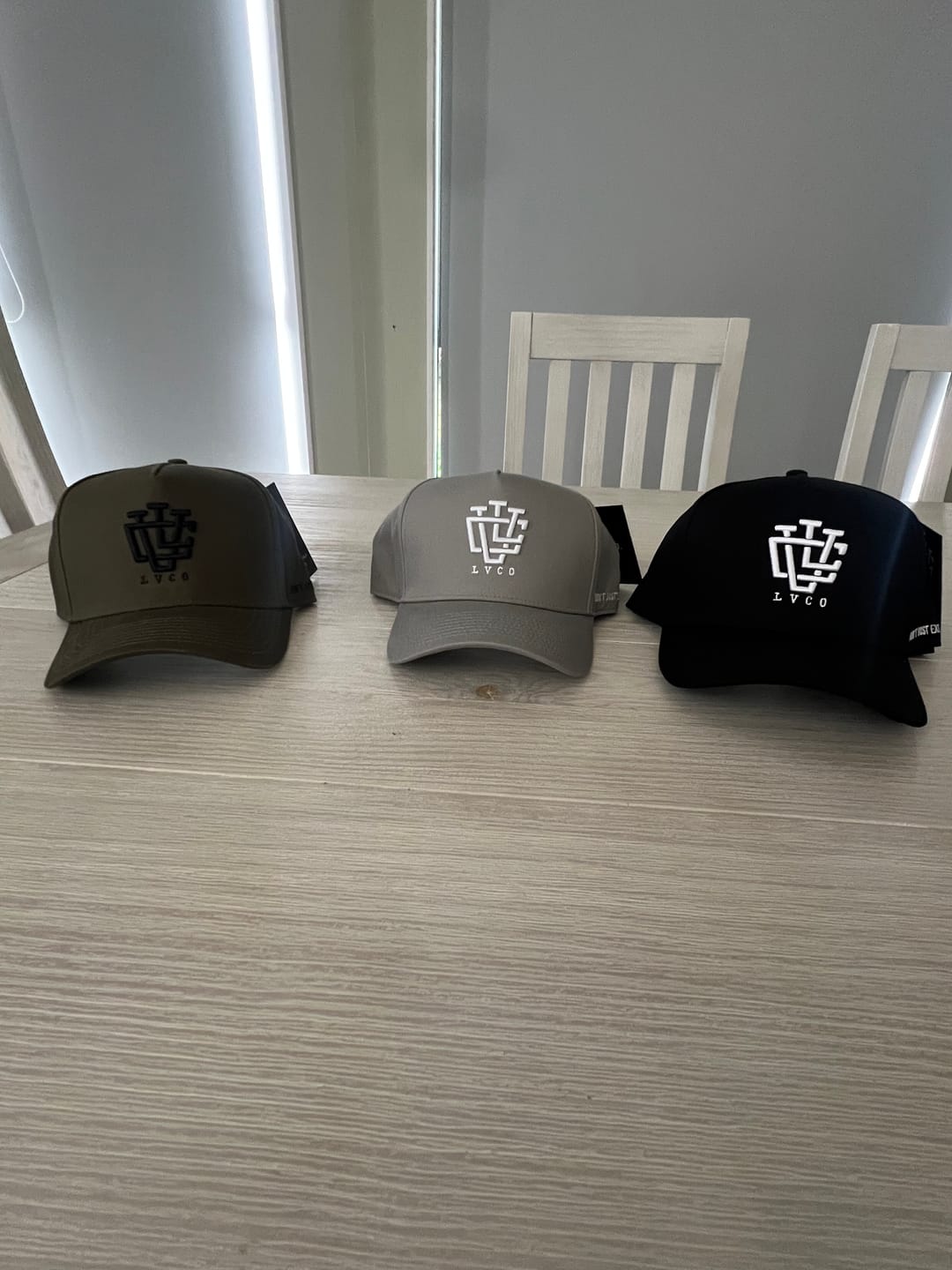 Customer photo review of LVCO "Grey" A-Frame LVCO Snapback