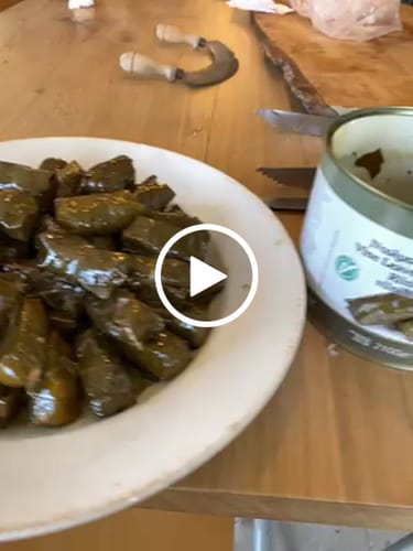 Customer video review of Dolmadakia vine leaves (70pcs) - 2100g