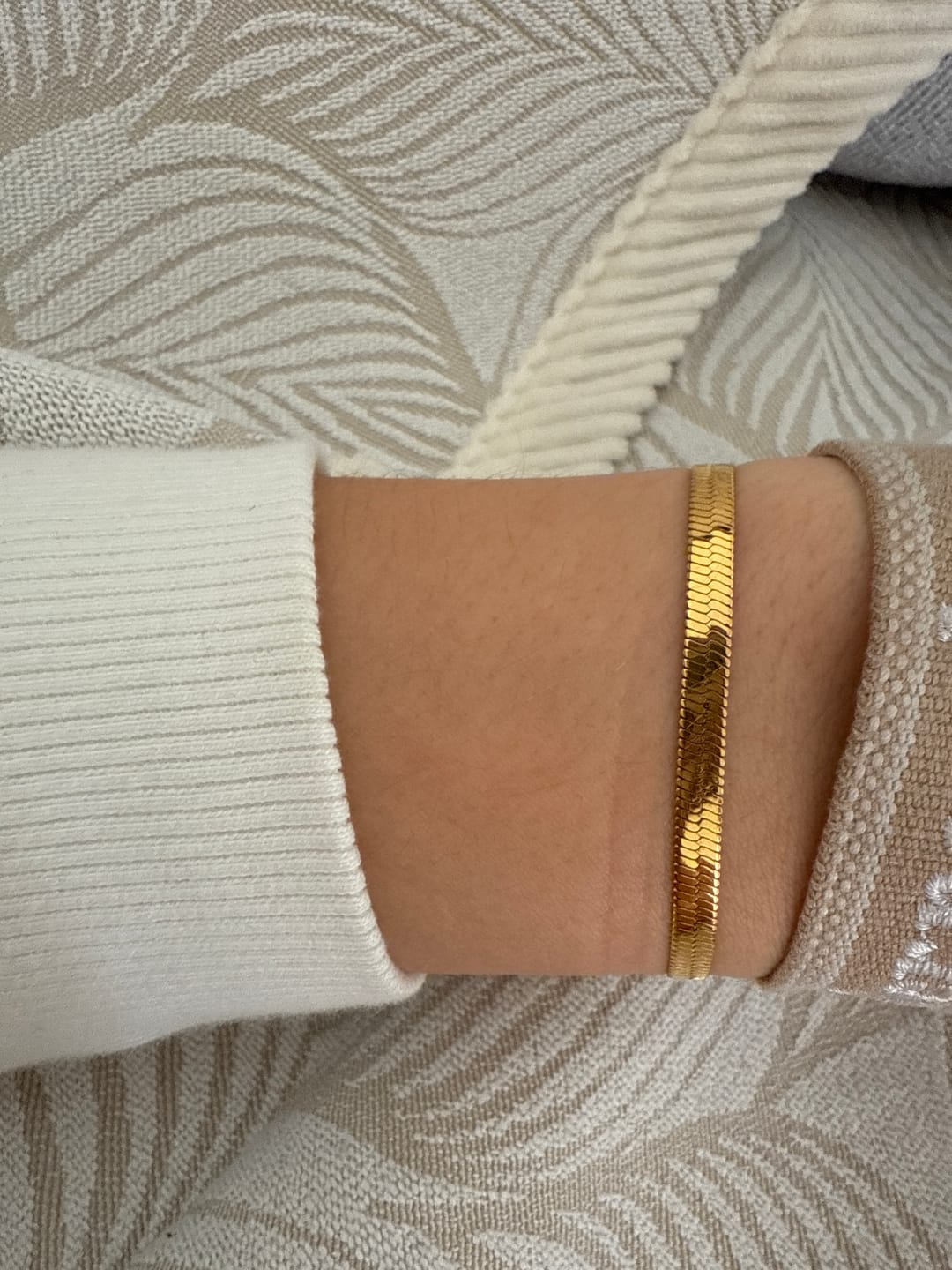Customer photo review of Pulsera Cleopatra 4MM