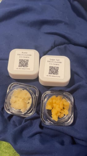 Customer photo review of Runtz THCA Crumble
