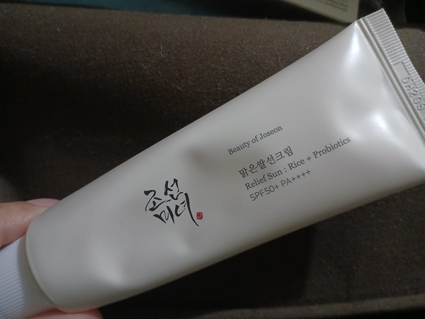 Customer photo review of Relief Sun : Rice + Probiotics (SPF50+ PA++++)