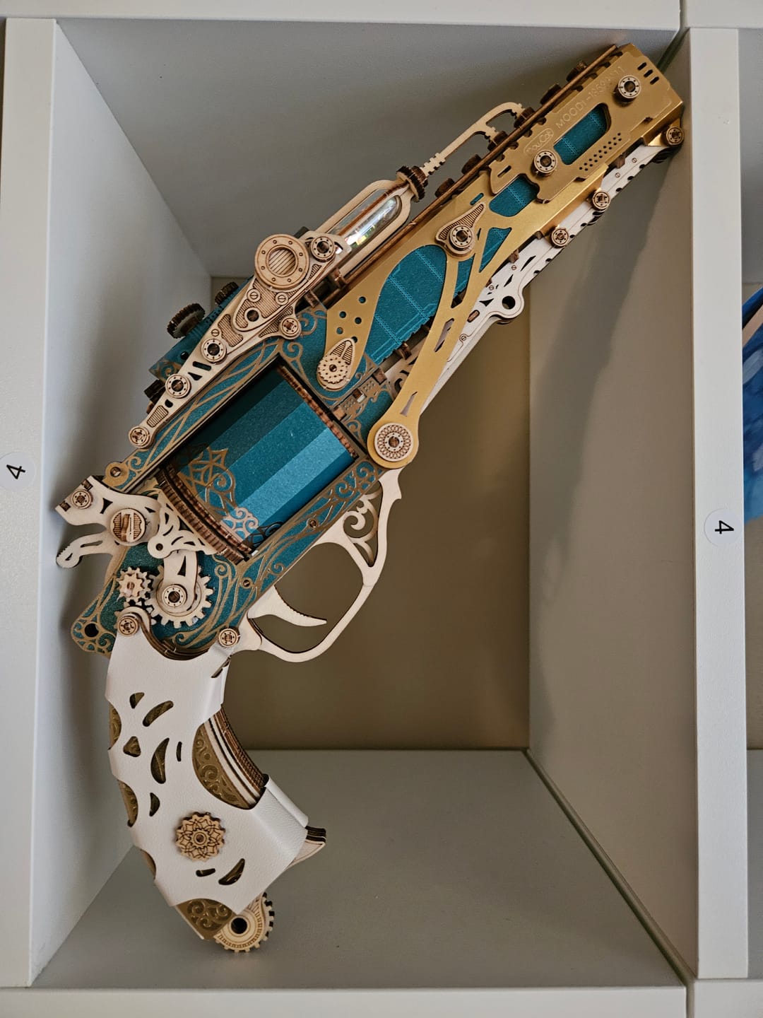 Customer photo review of Rokrgeek Revolver 3D Wooden Puzzle