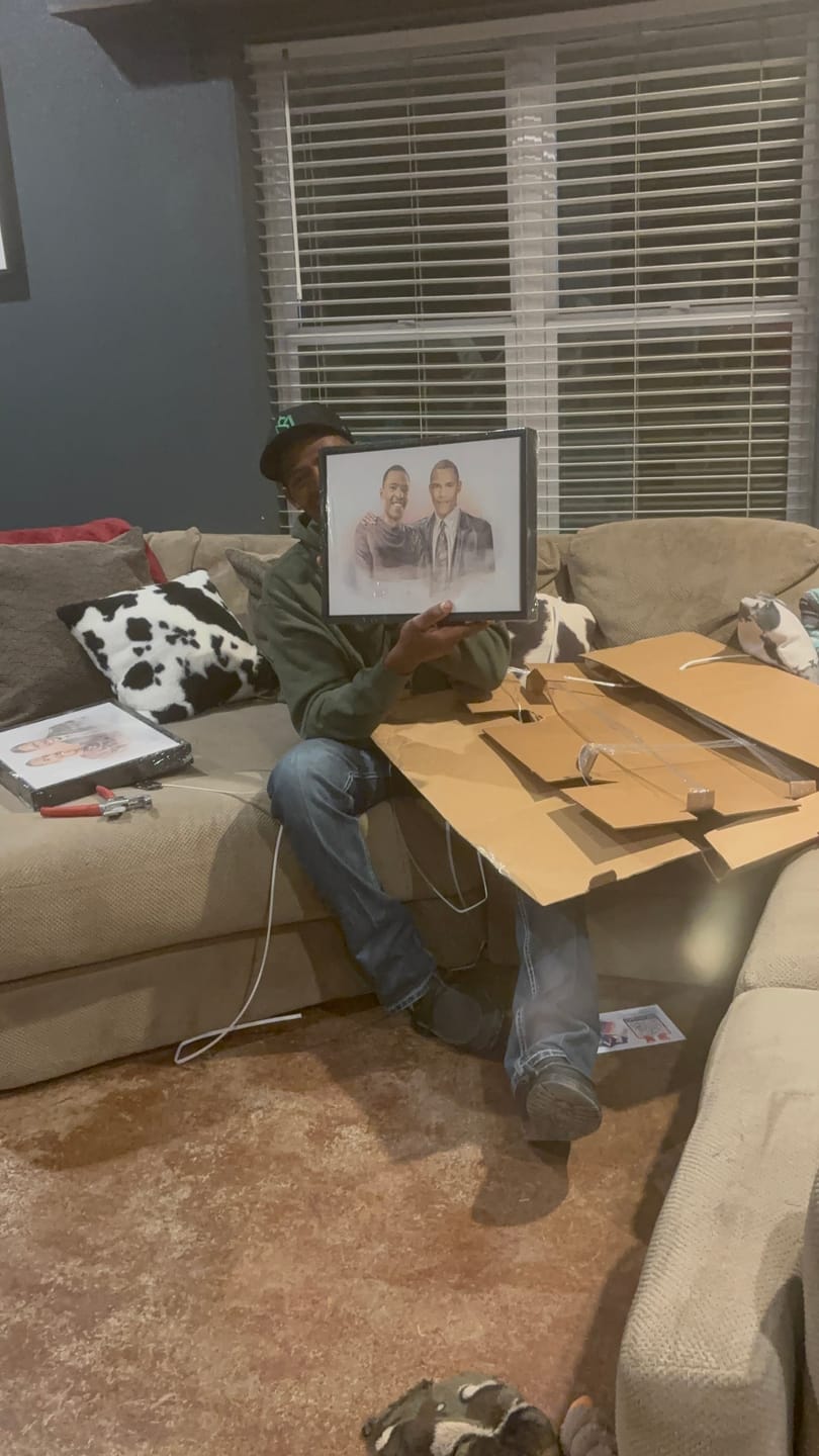 Customer photo review of #1 Memorialize Artist