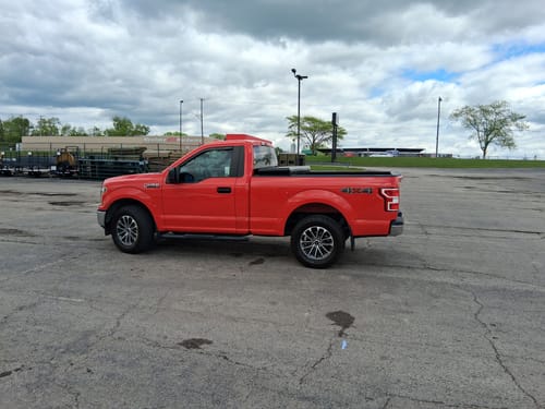 Customer photo review of 2" Front Leveling Lift Kits Aircraft Billet Strut Spacers For 2004-2025 Ford F150 2WD/4WD