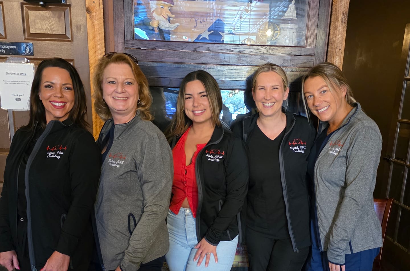 Customer photo review of Ladies Sport-Wick® Stretch Contrast Full-Zip