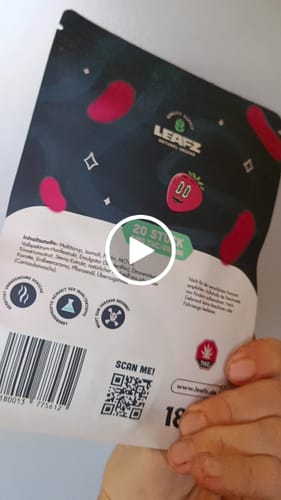 Customer video review of THC Spacejellies Vollspektrum | 100mg THC | 20 Stk.