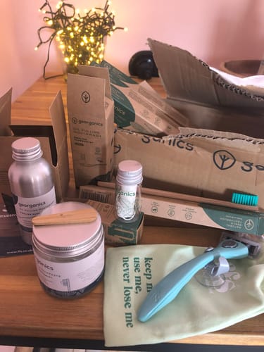 Customer photo review of Fluoride Free Toothpaste - Peppermint