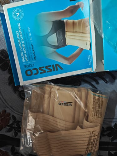 Customer photo review of Sacro Lumbar Belt (Mild Support) | Provides Support to Lower Back | Corrects Posture & Relieves Back Pain (Beige)