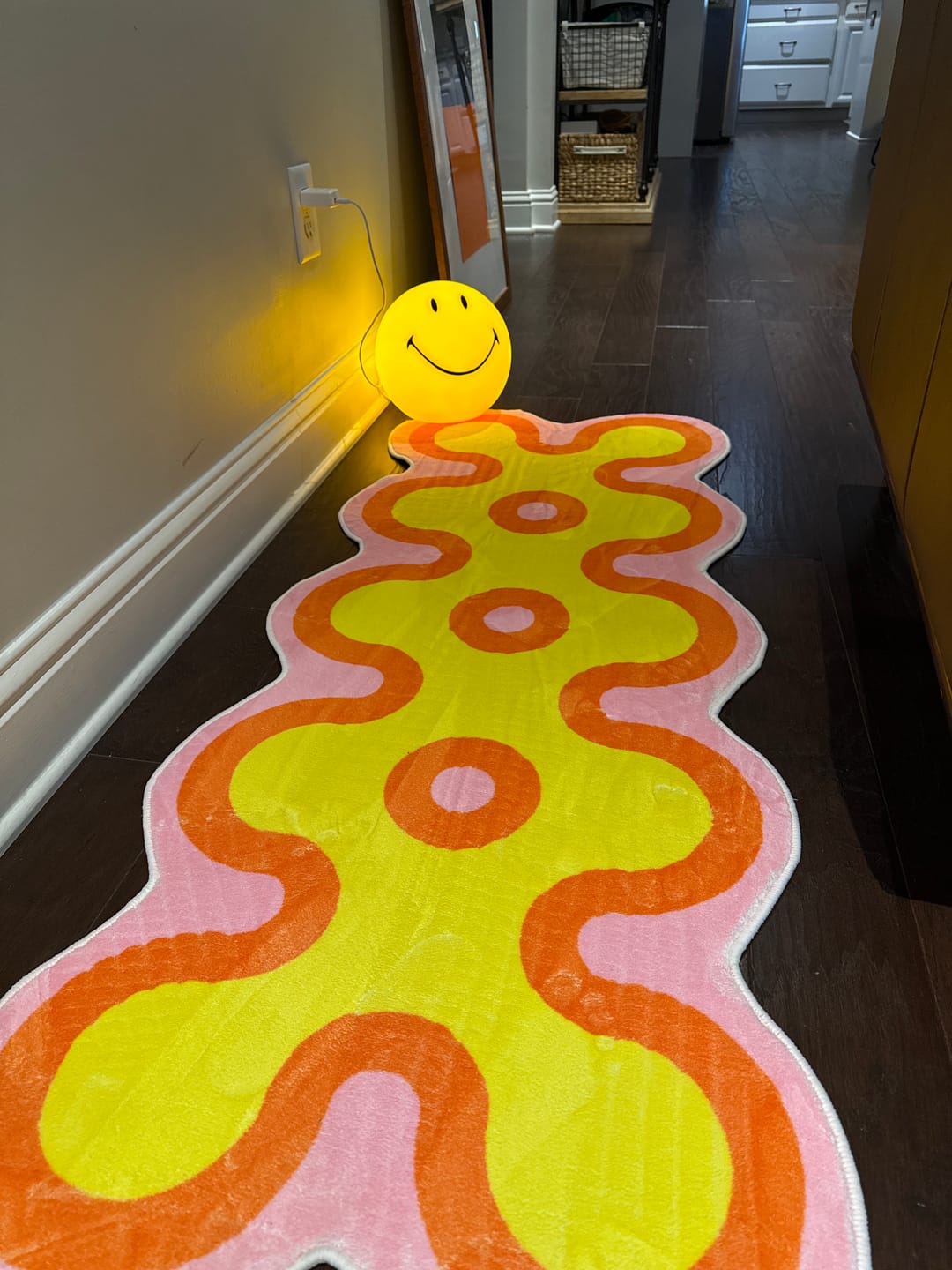 Customer photo review of Irregular Coral Design Runner by Johann Banta