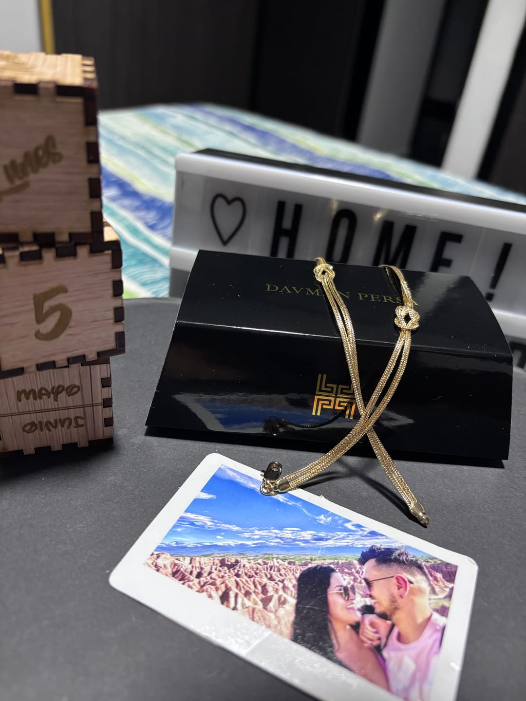 Customer photo review of Pulseras Unity en Oro laminado 18k Para Pareja