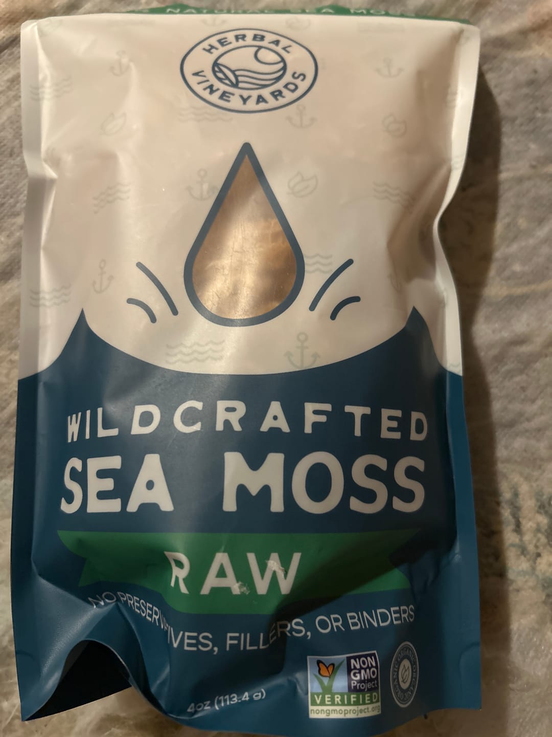 Customer photo review of PREMIUM RAW SEA MOSS