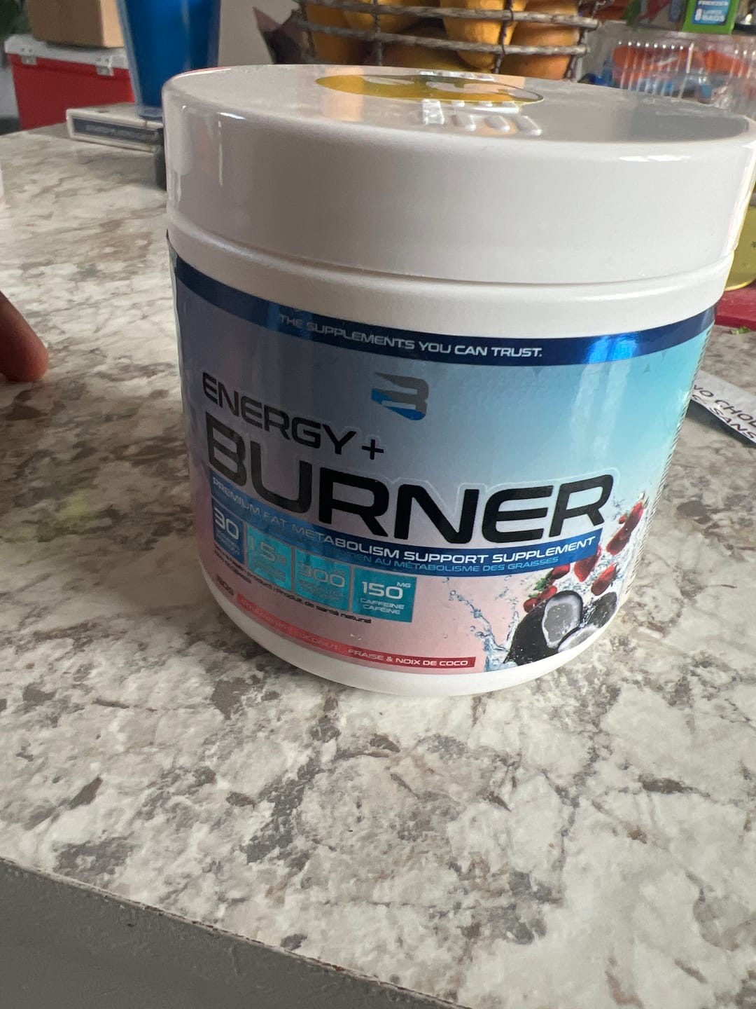 Customer photo review of Believe - Energy Burner - 30 Portions