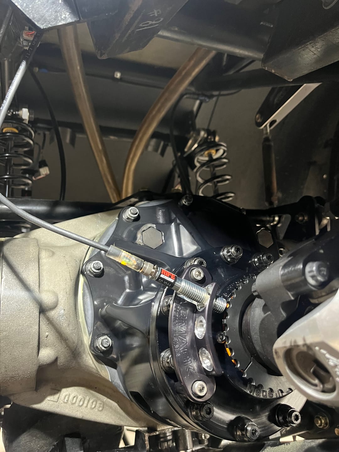 Customer photo review of Motion Raceworks 32 Tooth High Def Driveshaft Speed Wheel Only