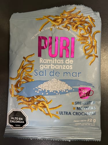 Customer photo review of Pack semanal X5 Puri Ramitas Sal de Mar 22gr.
