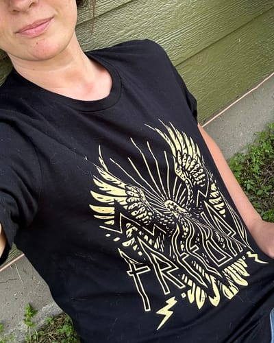 Customer photo review of Freebird Tee