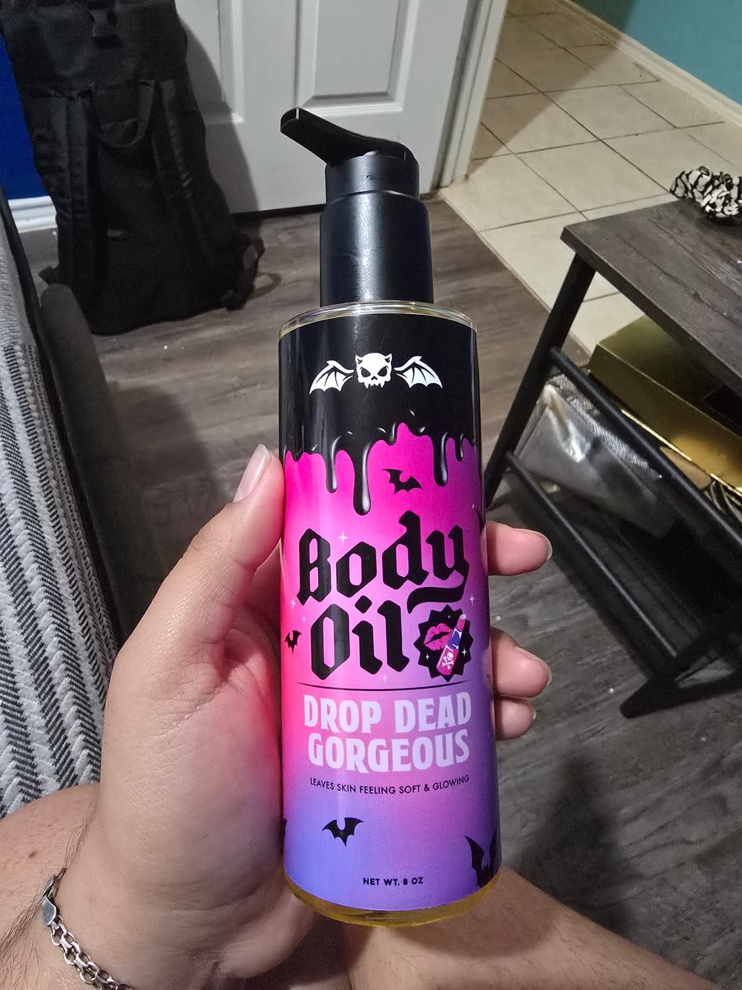 Customer photo review of Drop Dead Gorgeous Body Oil