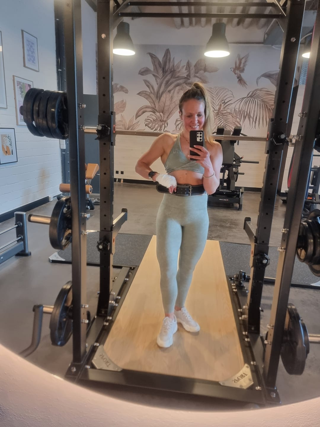 Customer photo review of Shadow Sports Bra Flex
