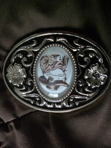undefined review of Belt Buckle with Vintage Frog, Western Accessory image 1 out of 1