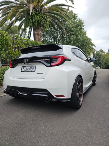 Customer photo review of TRD Style Rear Lip for Toyota GR Yaris 2020+