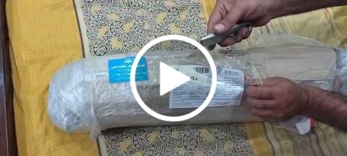 Customer video review of Amazon Lot Imported 4 Person Automatic Camping Tent