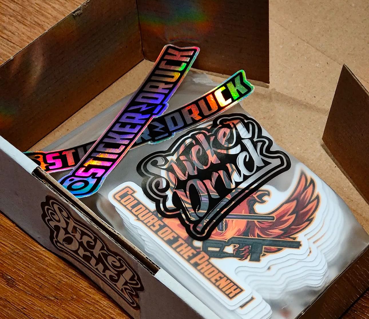 Customer photo review of Personalisierte Sticker