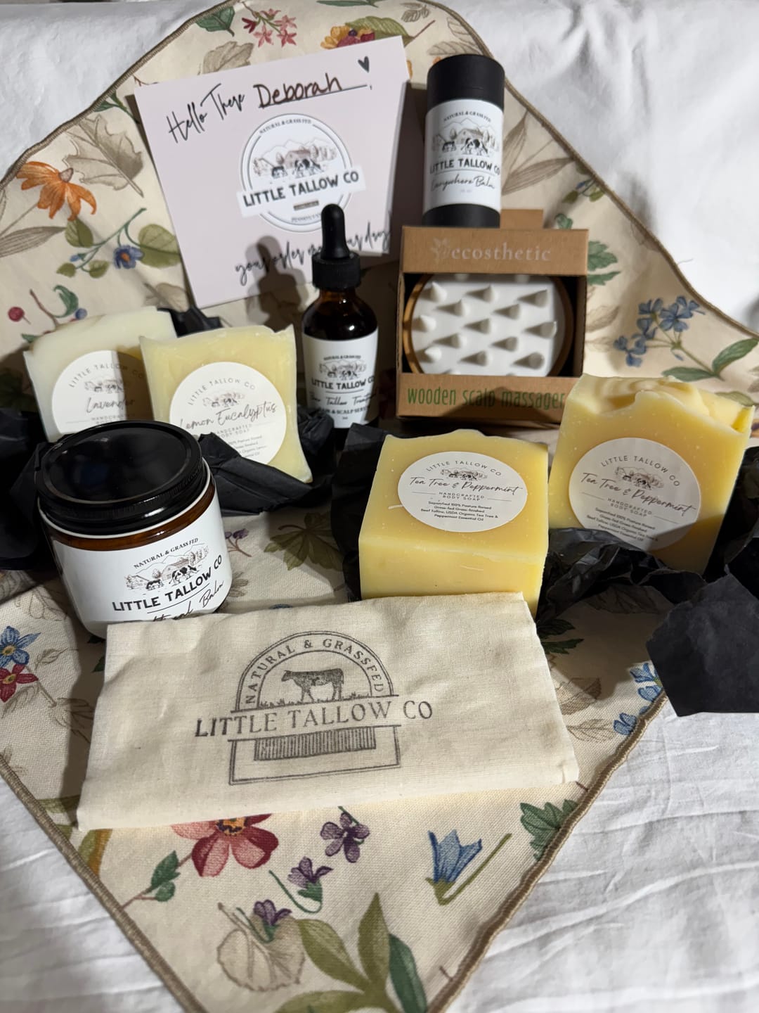 Customer photo review of Handmade Tallow Soap