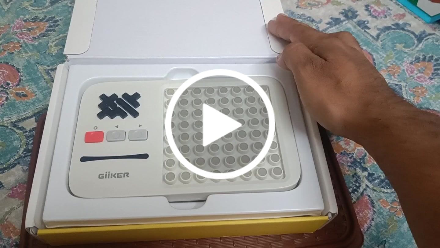 Customer video review of GiiKER Super Blocks Puzzle Games