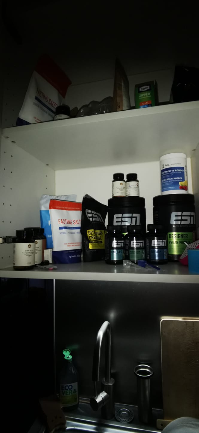 Customer photo review of Fasting Salts Original Powder