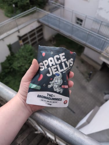 Customer photo review of THC Spacejellies Vollspektrum | 100mg THC | 20 Stk.