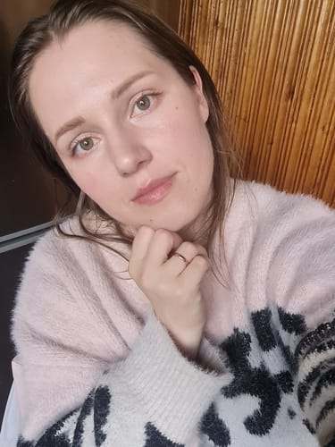 Customer photo review of Heimish Dailism Smudge Stop Mascara blakstienų tušas