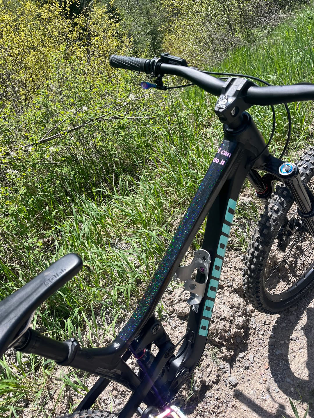 Customer photo review of Sparkle Shift Frame Keeper