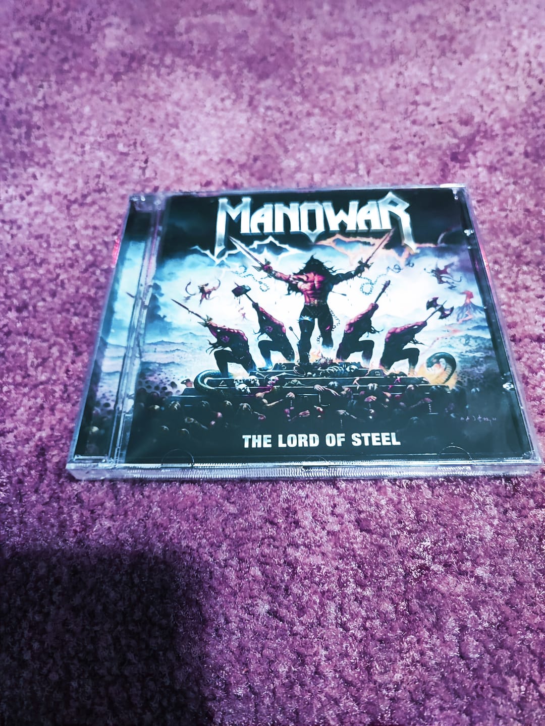 Customer photo review of Manowar CD The Lord Of Steel