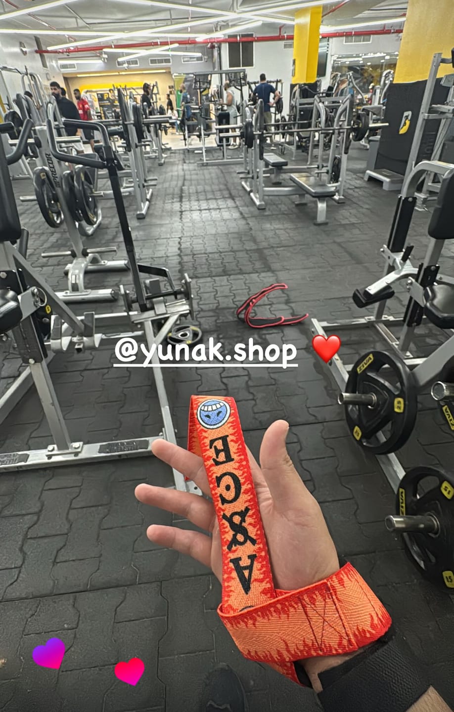 Customer photo review of Ace Lifting Straps
