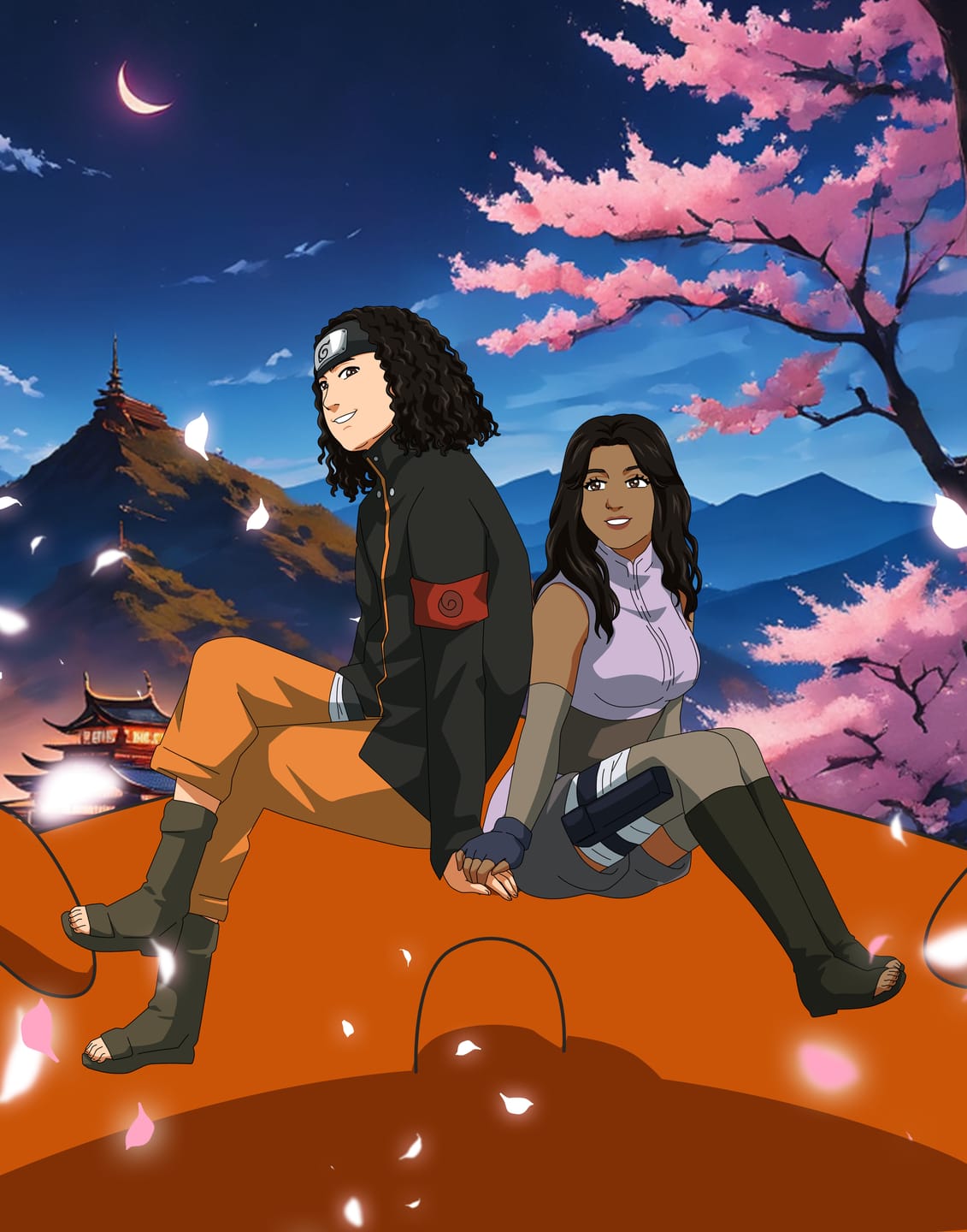 Customer photo review of Custom Anime Portrait (ANY ANIME)