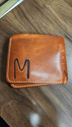 Customer photo review of Big Bend Bifold Wallet