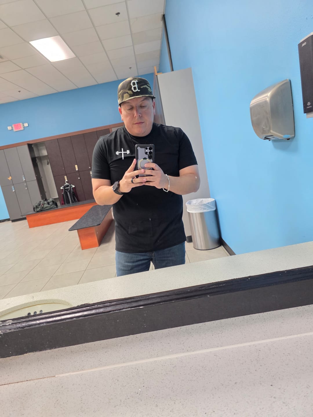 Customer photo review of 413 Performance Tee