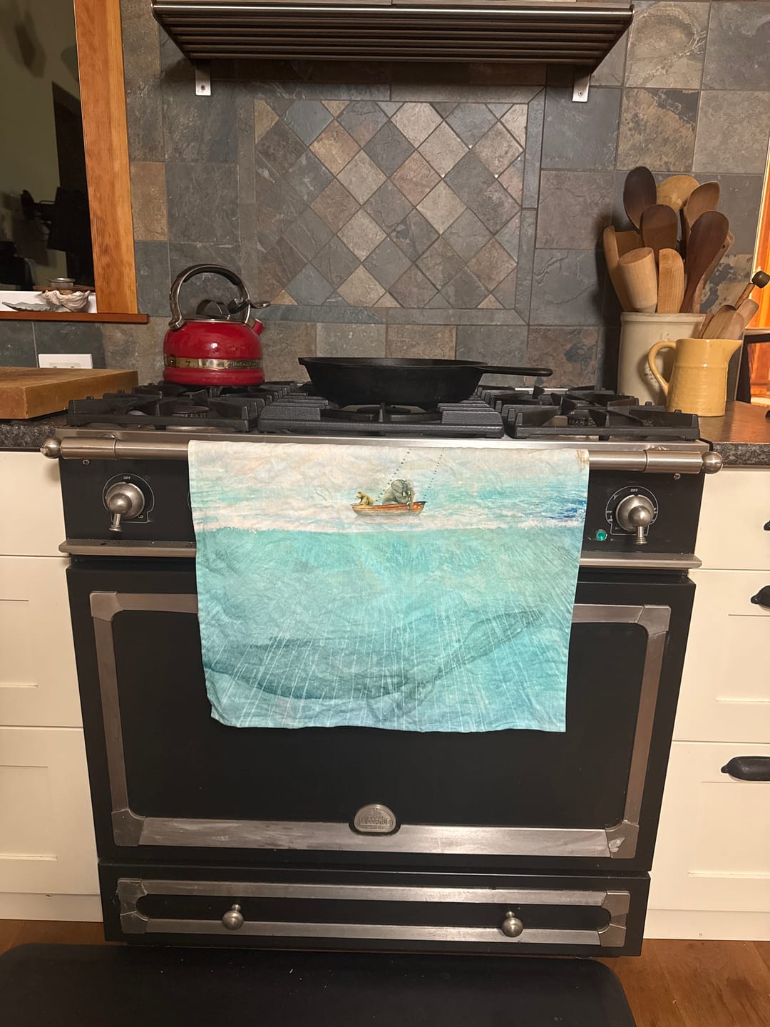 Customer photo review of Tea Towel - Lost & Found - Adrift