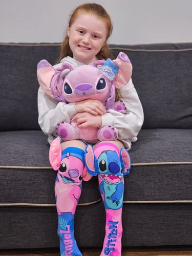 Customer photo review of Angel Weighted Sensory Plush Disney