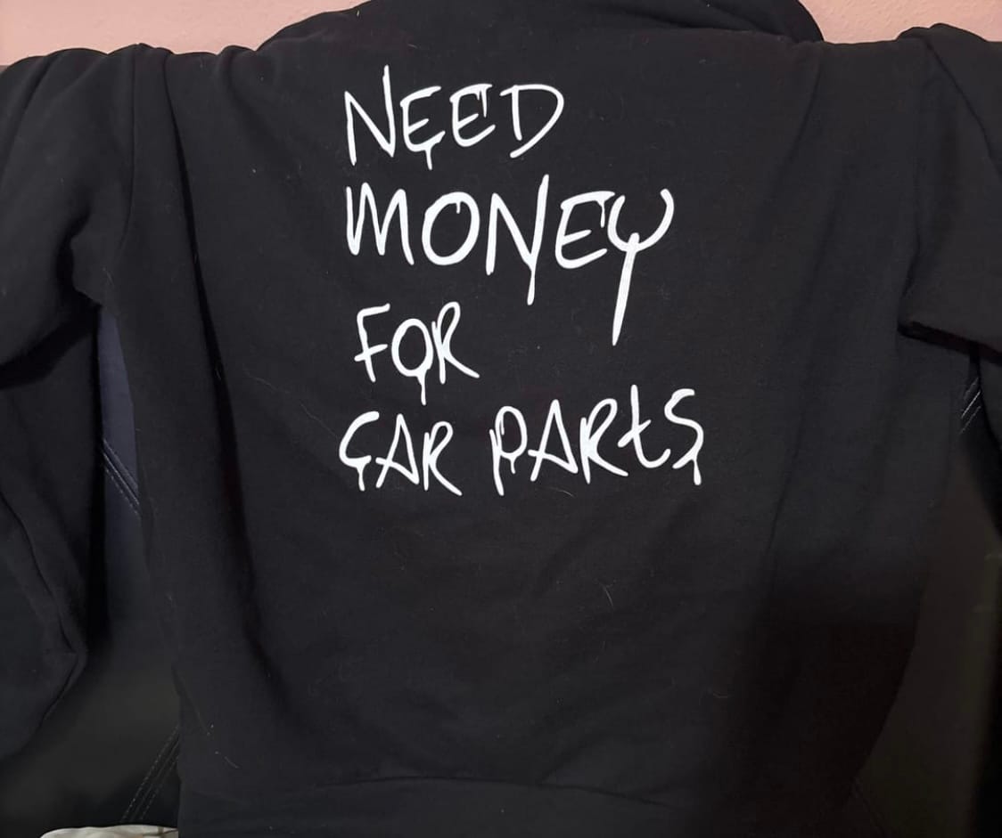 Customer photo review of 80Eighty® N$4Carparts Hoodie